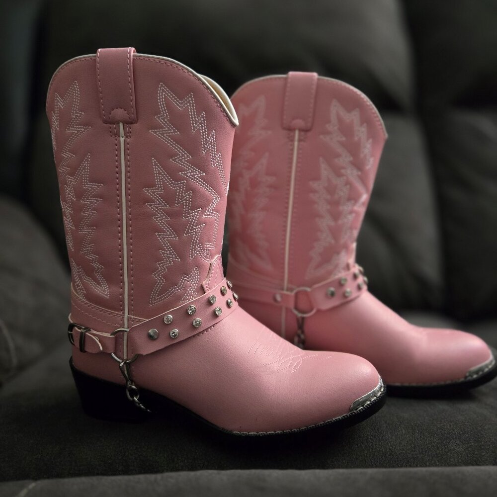 Durango Pink Rhinestone Western Boots